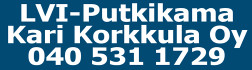 LVI-Putkikama Kari Korkkula Oy logo